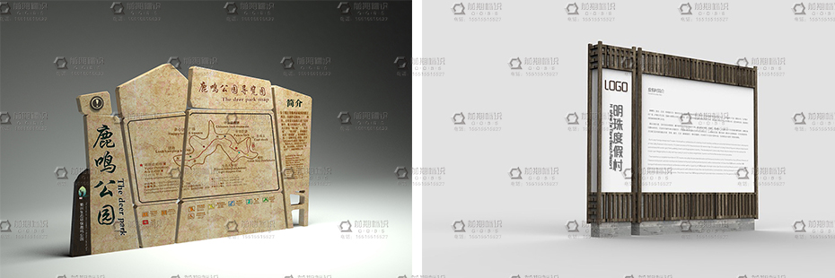 景區(qū)全景圖標(biāo)識(shí)