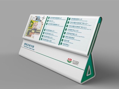 醫(yī)院標識系統(tǒng)中位置引導(dǎo)牌的作用