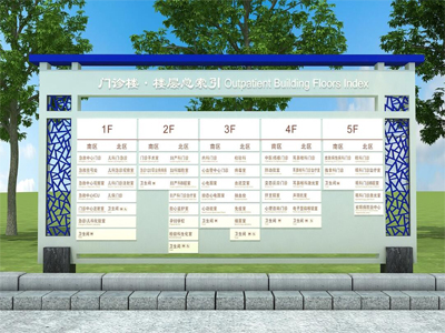 標(biāo)識牌廠家：醫(yī)院標(biāo)識牌的設(shè)計有哪些具體要求？