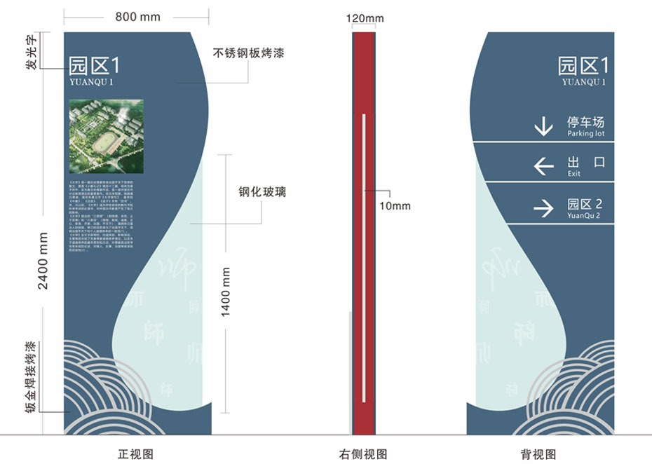 落地分流標(biāo)識牌