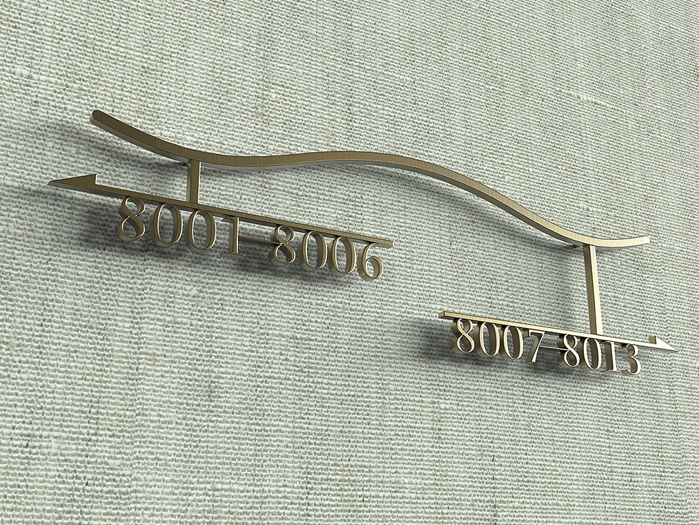 酒店房間標(biāo)識(shí)